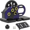AMK 1/10 Overdrive 30% Metal Differential Transmission with Skid Plate Compatible with RC Crawler Element Gspeed(Purple) view 1