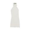 1:12 Scale Women Dress Mini Doll Elastic Dress Miniature Casual Stylish Fashion Clothing for 6'' Action Figure Body Accessory, White view 1