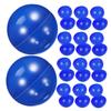 SOLUSTRE 20pcs Raffle Drawing Balls Hollow Plastic Spheres for Bingo Games Prize Draws Party Activities Blue Raffle Balls for Family Game Nights view 1