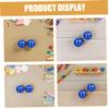 SOLUSTRE 20pcs Raffle Drawing Balls Hollow Plastic Spheres for Bingo Games Prize Draws Party Activities Blue Raffle Balls for Family Game Nights view 3