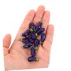FOYTOKI 20Pcs Miniature Eggplant Realistic PVC Vegetables for Dollhouse Decor Kitchen Displays and DIY Projects Mini Food Model Kit for Creative Play view 4