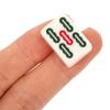 Abaodam Mini Mahjong Set Portable Travel Mahjong Game with 144 Tiles Storage Box Lightweight Design for Home Outdoor Camping and Party view 3