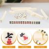 Abaodam Mini Mahjong Set Portable Travel Mahjong Game with 144 Tiles Storage Box Lightweight Design for Home Outdoor Camping and Party view 4