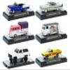 Auto-Thentics 6 Piece Set Release 99 in Display Cases Limited Edition 1/64 Diecast Model Cars by M2 Machines 32500-99 view 1