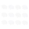 12PCS Slip Stickers Sea Shell Shape Bathroom Safety Decals for Non Slip Floors Easy to Install Bath Safety Strips White Bathroom Decals for Shower Kitchen Use view 1