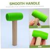 KESYOO 2pcs Hammer Toys for Boys and Girls Green Toy Hammer Simulation Mallets Boys and Girls Maintenance Tools Educational view 3