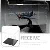 Abaodam Transparent Acrylic Display Case for Basketballs Footballs and Collectibles Sturdy Model Holder for Indoor Use Multi Purpose Showcase Box view 2