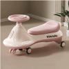 Wiggle Car Music Light Anti-Rollover Swing Car Swing Silent Flash Wheel Age 3 and Up Months view 3