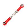 6 Pcs RC Pull Rod, Aluminum Alloy Adjustable Push RodsTurnbuckle Rod Linkage Accessories for RC Car, Servo Links Tie Rod (Red) view 2
