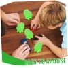 HONMEET 5Pcs Funny Clockwork Jumping Frogs for Portable Wind Up Animal Safe and Lightweight Cognitive Playset for Parties and view 3
