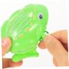 HONMEET 5Pcs Funny Clockwork Jumping Frogs for Portable Wind Up Animal Safe and Lightweight Cognitive Playset for Parties and view 4