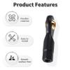 FOCMKEAS Lever Steering Linkage Tie Rod End Ball Head End, M2 2.0xL19mm Tie Rod End Ball Head Holder, Plastic Thread Ball Joint for RC Model Car Boat Airplane Black view 3