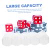 SOPOTUTU Poker Chip Case Lid Portable Poker Chip Carrier for Card Games 100-Piece Storage Holder view 3