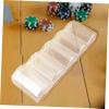SOPOTUTU Poker Chip Case Lid Portable Poker Chip Carrier for Card Games 100-Piece Storage Holder view 4