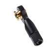 FOCMKEAS Lever Steering Linkage Tie Rod End Ball Head End, M3 3.0xL29mm Tie Rod End Ball Head Holder, Single Protrusion Thread Ball Joint for RC Model Car Boat Airplane Black view 1