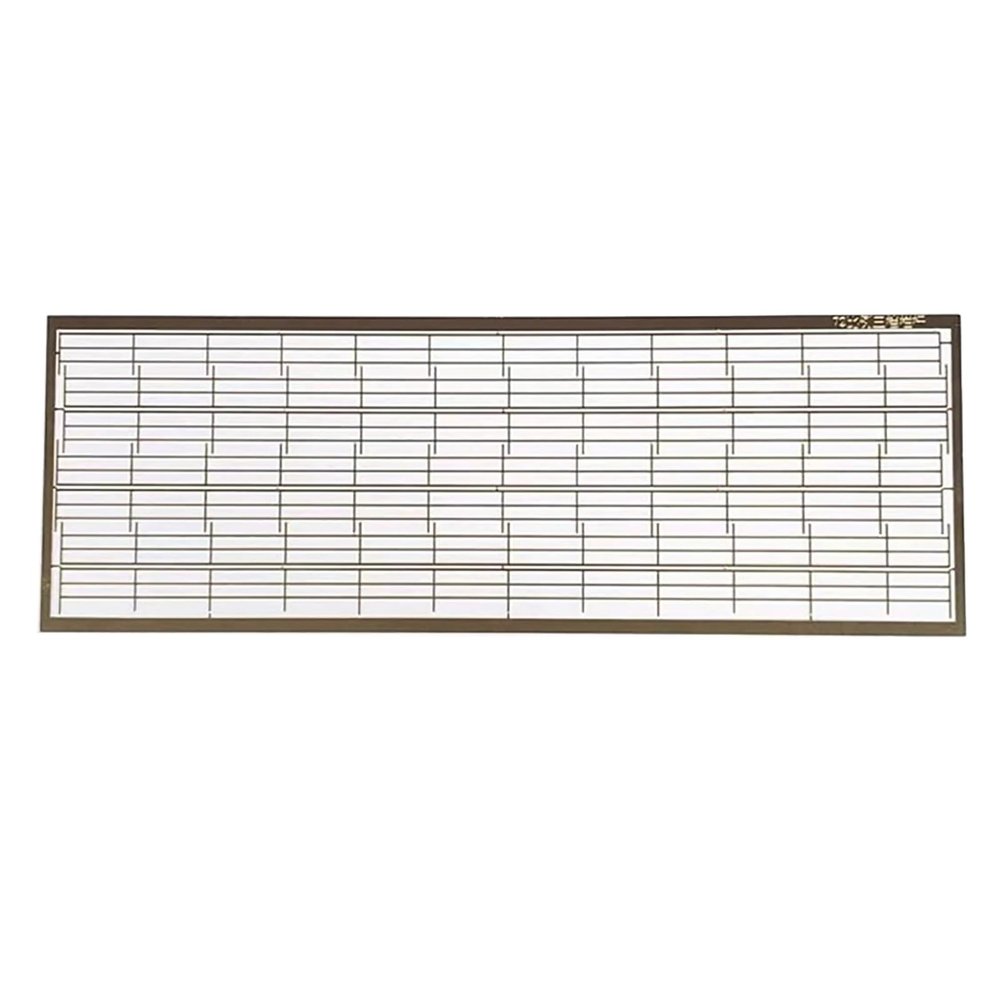 1/72 Scale Brass PE Railing Set for RC Ship Model Etched Universal Upgrade Parts 6 Pieces 290mm Long 0.4mm Thick