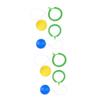 Abaodam 1set Jumping Balls Dancing Ball Lightweight for Fun Exercise One Legged Jumping Ring for Indoor Random Color 2pcs view 1