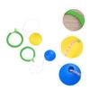 Abaodam 1set Jumping Balls Dancing Ball Lightweight for Fun Exercise One Legged Jumping Ring for Indoor Random Color 2pcs view 3