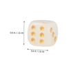 JOINPAYA 10pcs Glow Sided Night Glow Dice for Parties Game Night and Gatherings Favors for view 3