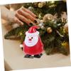 Cabilock 3pcs Christmas Wind-up Toys Funny Clockwork Decorative Toys for Holiday Fun for Stocking Stuffers and Goody Bags Cute Santa Design for Ages view 3