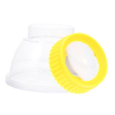 Abaodam Insect Magnifying Viewer Box Breathing Holes Plastic Observation Cage for Boys and Girls 5.5x5.5x8 Inches for Bug Catching and Insect Breeding