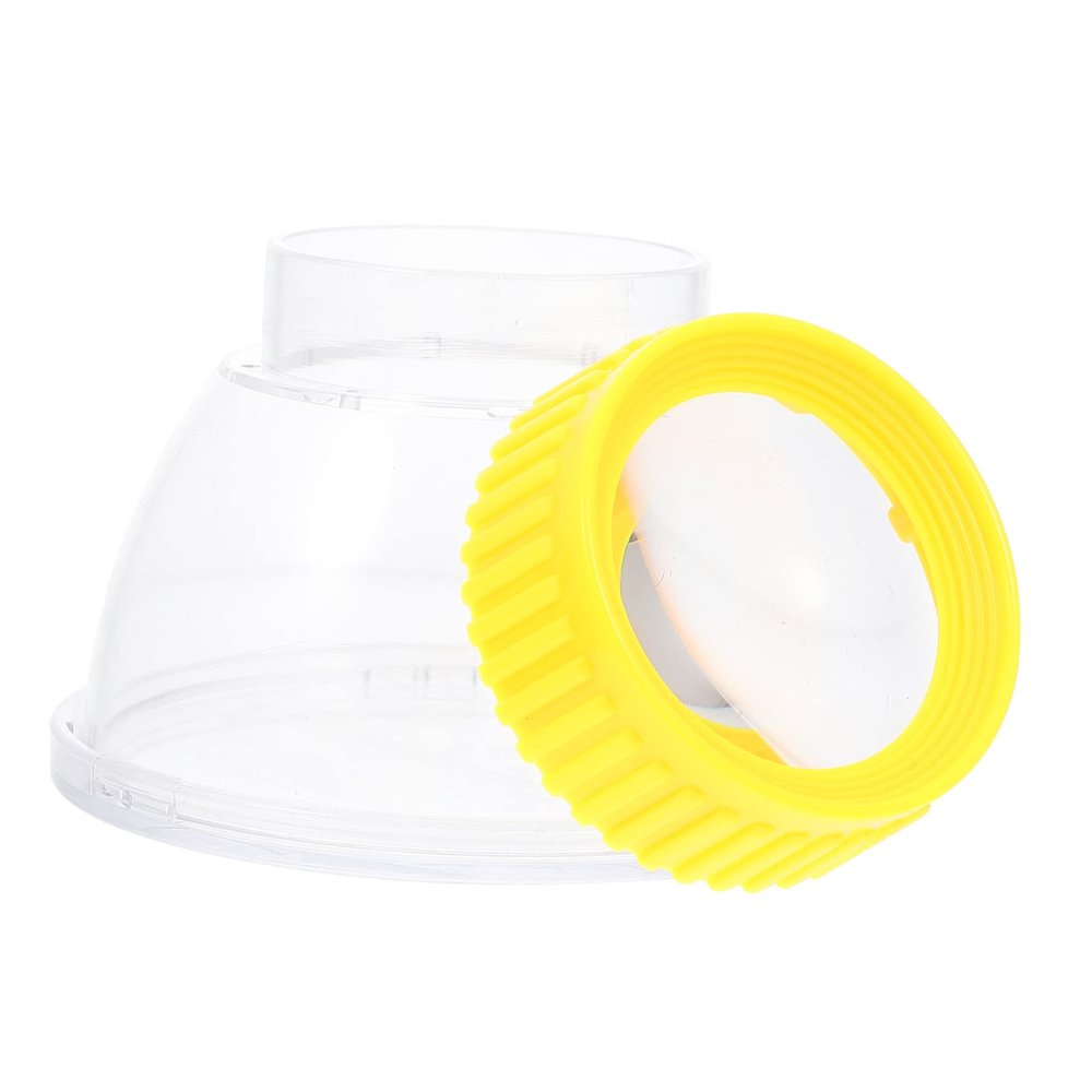 Abaodam Insect Magnifying Viewer Box Breathing Holes Plastic Observation Cage for Boys and Girls 5.5x5.5x8 Inches for Bug Catching and Insect Breeding
