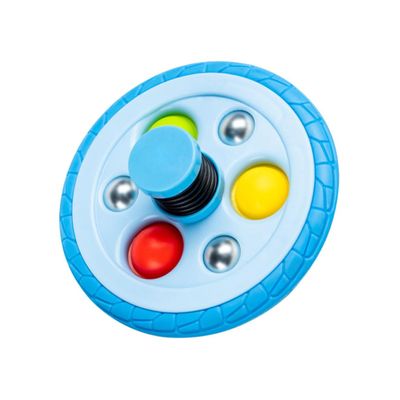 VOSAREA Gyro Toy for Boys and Girls Bouncing Top Toy Spin Play Hand Eye Coordination Game Fun