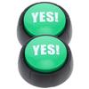 Abaodam 14 Pcs Noise Button Voice Activated Yes No Prank Fun Office Relief Game Portable Sound Buttons for Parties Gatherings view 1