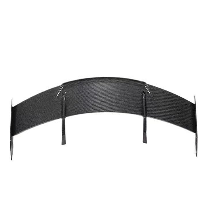 Dry Carbon Fiber Rear Wing Compatible For M3 G80 M4 G82 G83 2021+ Carbon Fiber Tail Fins Rear Trunk Spoiler Guide(Wet carbon fiber)