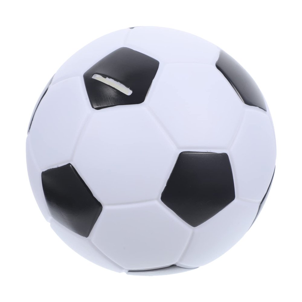 Abaodam Creative Football Piggy Bank for Capacity Money Saving Jar Change Jar Fun Decor Boys and Material