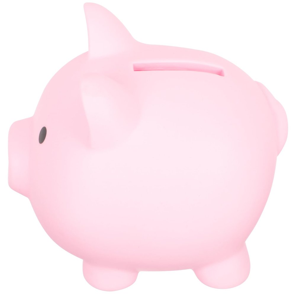 Abaodam Cartoon Piggy Bank for Boys and Girls Boys Girls Money Saving Box Pig Shape Coin Bank