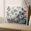 Blue Dandelion Bouquet Flower Jigsaw Puzzles 1000 Pieces for Adults Beautiful Butterfly Leaf Plants Challenging Family Activity Games Unique Home Decor Gifts Gifts for Friends and Family view 3