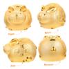 Abaodam Rabbit Shaped Piggy Bank Zodiac Bunny Coin Container for Adorable Bedroom Decoration Easy to Jar Present for Birthdays and Holidays view 2