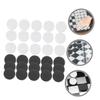 Abaodam 60pcs Chess Accessories Round Chess Pieces Game Replacement for Boys and Girls view 4