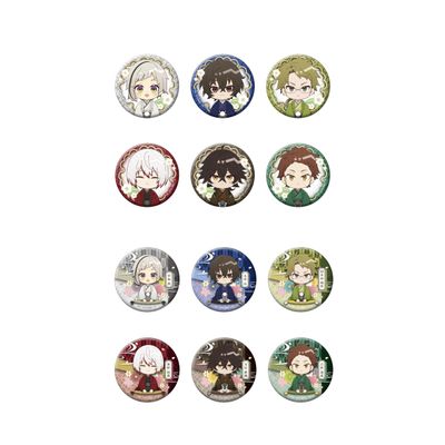 Bungo Stray Dogs Character Toy, Japanese Hospitality Ver., Can Badge, Box of 12