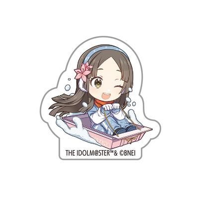 Gakuen Idolmaster Senna Kuramoto Mini Character Mat Acrylic Block
