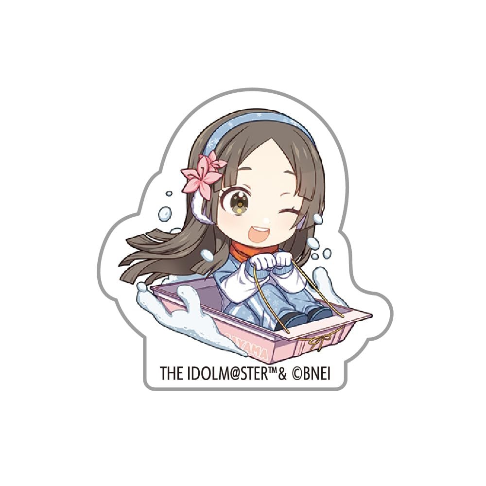 Gakuen Idolmaster Senna Kuramoto Mini Character Mat Acrylic Block
