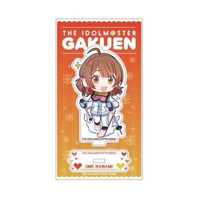 Gakuen Idolmaster Yume Hanaumi Mini Character Acrylic Stand