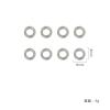 RC Car Upgrade Parts for LDRC for A86P AE86 A86 LD1801 LD1802 LD1803 LD1804 A01 A02 1/18 RC Car Upgrade Parts Spare Accessories Replacement Steering Cup Bearing view 3