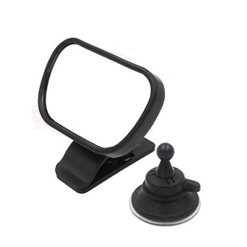 Adjustable Suction Clip-On Baby Car Mirror Back Seat Safety Child Rear Convex Mirror
