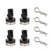 RC Car Parts for Axial for SCX10 for Traxxas for TRX4 D90 D110 for HSP for Drift for Sakura 1/10 RC Car Body Posts Magnet Invisible Fixed Mount Clip RC Car Parts(Black) view 1