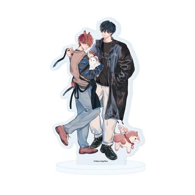A3 Pheromoholic 02 Hikari Fuyuma & Umino Ryuto (Illustrated Illustration) Acrylic Stand