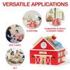 Monlurd Wooden Farm Activity Center for Toddlers 1-3, 12-in-1 Montessori Busy Board Sensory Play Center, Large Barn Activity Cube Toy for Baby Fine Motor Skills, Daycare & Preschool Learning view 4