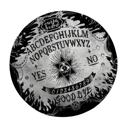 GORBUS Dowsing Divinations Mat Pad Eye Pattern Astrology Pendulums Chart Mat Balancing Meditations Decoration Tarots Pad