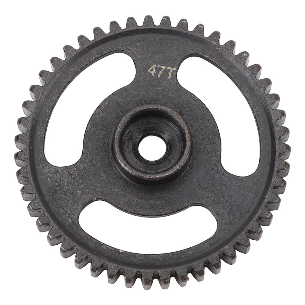 47T Spur Main Gear Replacement Harden Steel RC Car Gear Upgrade Parts for HPI Savage 1/8 RC Car Durable Low Noise Easy Maintenance