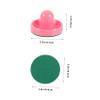 ARTSEWPLY Air Hockey Accessories Set 2 Plastic Paddles and 4 Ice Hockey Pucks for Game Table Replacement Parts for Family Fun view 2