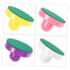 ARTSEWPLY Air Hockey Accessories Set 2 Plastic Paddles and 4 Ice Hockey Pucks for Game Table Replacement Parts for Family Fun view 4