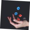 Abaodam 3sets Funny Place Value Dice Plastic Educational Game Props for Board Games Parties and Teaching Activities Fun Multi Sided Dice 18pcs*3 view 2