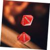 Abaodam 3sets Funny Place Value Dice Plastic Educational Game Props for Board Games Parties and Teaching Activities Fun Multi Sided Dice 18pcs*3 view 4