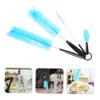 Amosfun 4Pcs Long Handle Bottle Brush Cup Cleaning Brushes for Water Cup Jar Cleaning Ergonomic Design for view 3